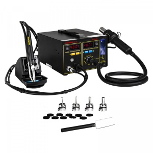 Statie de lipit cu aer cald 4 in 1 75+550 W 480C S-LS-16 Basic Stamos 10021026