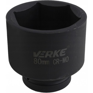 Cheie tubulara de impact, 80mm, 1" V39416 VERKE