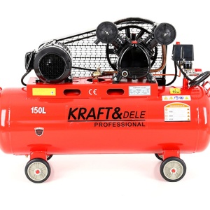Compresor de aer industrial 150 L, 640 l/min 3.81 kW, 400V KraftDele KD406
