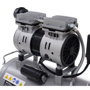 Compresor de aer Profesinal pentru stomatologie silentios fara ulei 8 bari 290l/min rezervor de 50L si o putere de 1500W