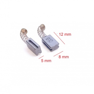 Perii carbon 12x8x5mm motor electric 220V pentru fierastrau pendular NR.1949