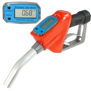 Pistol automat pentru motorina sau benzina cu contor LCD 60 l/min CPN VERKE V80205