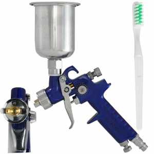 Pistol de vopsit pneumatic 0.8 mm pahar 125ml H2000AL V81299 VERKE