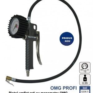 Pistol umflat roti cu manometru OMG PROFESIONAL ADLER AD-0206.5