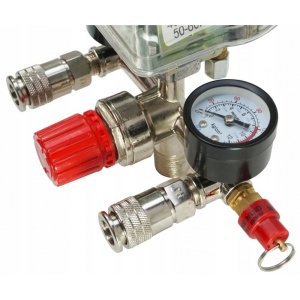 Presostat compresor aer + supape 16A 400V 3-8 bari VERKE V81209