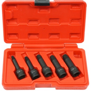 Set extractoare pentru suruburi rupte 5 elemente 3/8" V86483