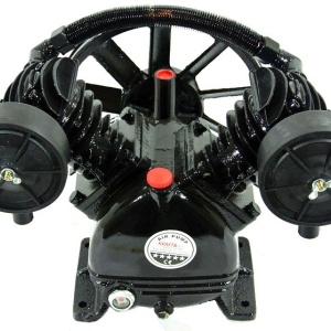 Cap compresor de aer cu 2 pistoane 1.5kW 120L/min KraftDele KD1401
