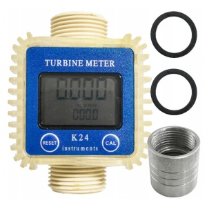 Contor electronic LCD pentru pompe transfer motorina 1" VERKE V80214
