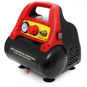 Compresor de aer industrial 6 litri, 1.1kW, KraftDele KD1414