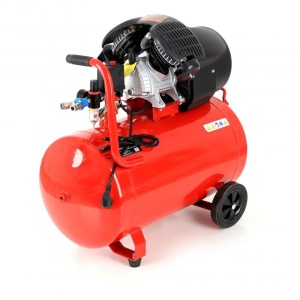 Compresor de aer industrial 100litri, 2 cilindri, 3kW, 220V KD1483