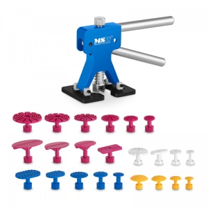 Dispozitiv pentru indreptat tabla caroseriei 23 adaptoare MSW-DENTPULLER.SET8 10060777 MSW