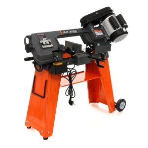 Fierastrau cu banda pentru prelucrare metal cu masa 700W 1450 rpm