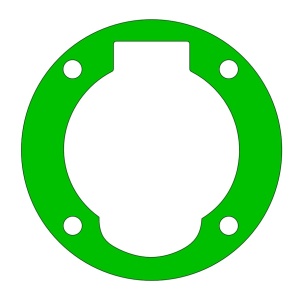 Garnitura cap compresor piston 95mm