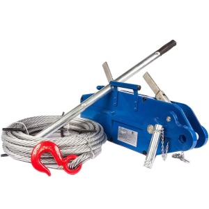 Troliu manual cu sufa otel 20m si levier ZNL 1.6 tone T-11216 TOR-Industries