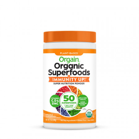 Orgain Organic Superfoods + IMMUNITY UP!