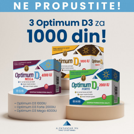 3x Optimum D3