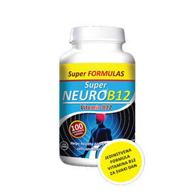 Super Neuro B12 kompleks, vitamin B12 - sa kratkim rokom