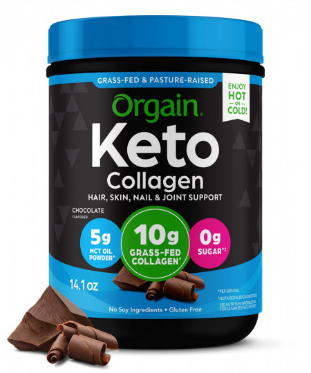 Orgain Keto Collagen sa MCT uljem za prirodno ubrzavanje metabolizma