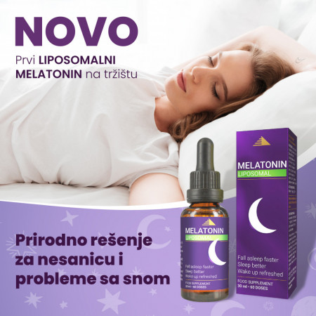 Liposomalni melatonin +POKLON CICCARELLI KOLEKCIJA
