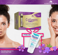 Super Collagen anti-age shots 14 x 25 ml, tečni kolagen + Krema za ruke Pharmaline (Gratis)
