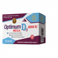 Optimum D3 4000 IU FORTE vitamin D3 kapsule - ROK TRAJANJA DO KRAJA NOVEMBRA 2022