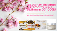 BEEVENOM essence krema za lice + Optimum D3 1000IU