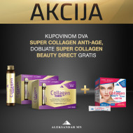 Super Collagen Anti-age shots 14 x 25ml (2 kutije) + GRATIS Super Collagen Beauty Direct