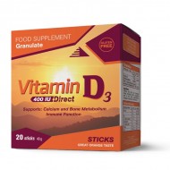 Vitamin D3 400 IU DIRECT, 20 kesica