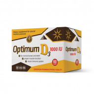 Optimum D3 1000IU, 60 kapsula sa rokom 01/2021