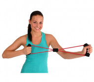 MSD double circular, elastic exercise band, red