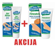 AKCIJA - Dottor Ciccarelli Relax Gel 50ml i Krema za regeneraciju kože na petama i stopalima 75ml