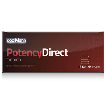 Pastile erectie CoolMann - Male Potency Direct 16 Tablete