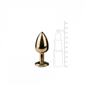 Dop anal EasyToy, 7.2 cm, Gold