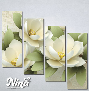 Slike na platnu Najlepsi beli cvet Nina402_4