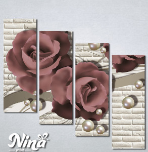 Slike na platnu Najlepse ruze Nina354_4
