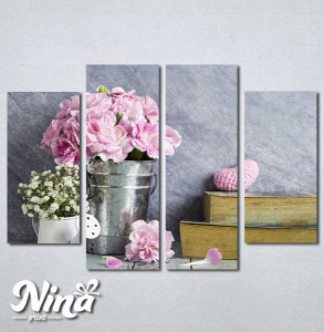 Slike na platnu Prolecni roze cvet Nina399_4