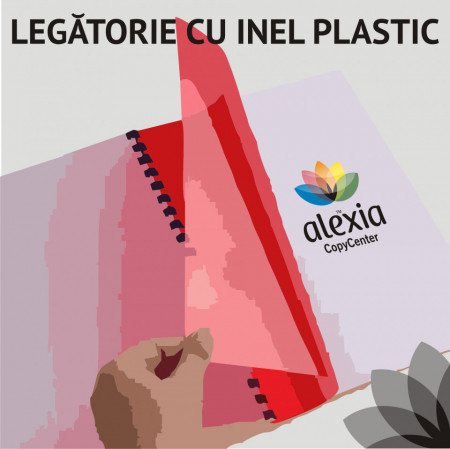 Legatorie cu inel plastic
