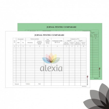 Jurnal cumparari A4