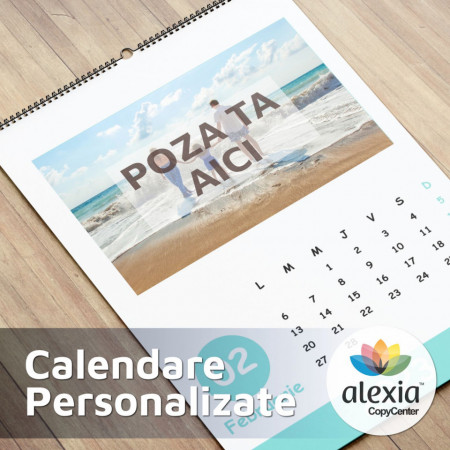 Calendar personalizat cu pozele clientului