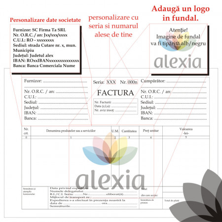 Facturier personalizat