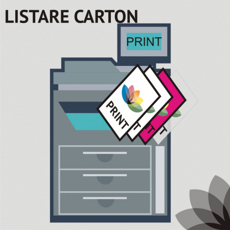 Listare carton