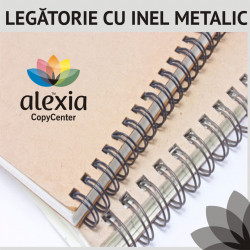 Legatorie cu inel metal