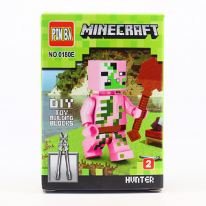 Set de constructie Lego, Hunter tip Minecraft, Figurina