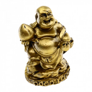 Buddha cel Vesel, NO8854, 3.9 x 6 cm, Auriu