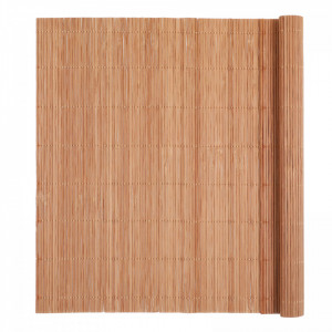 Suport farfurie din bambus, 44 x 30 cm, Maro