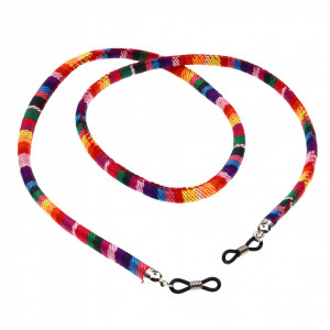 Snur pentru ochelari, imprimeu traditional, NO4006, 70 cm, Multicolor