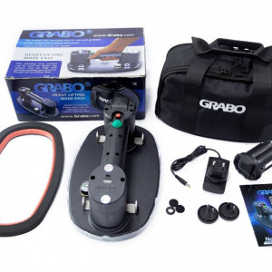 Ventuza Vacuum Electrica cu acumulator Nemo Grabo, pt. sticla, gresie, lemn, rigips si alte placi, capacitate max. 170kg - GRABO-NG-1B-FB-1S