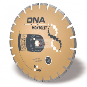 Disc diamantat Montolit DNA LXA400 - taiere uscata - pt. asfalt/beton