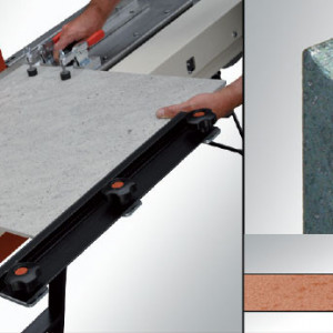 Masina de frezat gresie, faianta, placi 120cm, 1.1kW, Bi-Bull Dog ADV cu kit alim. - Raimondi-428AVOL230
