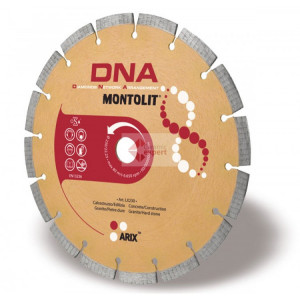Disc diamantat Montolit DNA LX650 - taiere uscata - pt. beton, granit, piatra dura, etc.